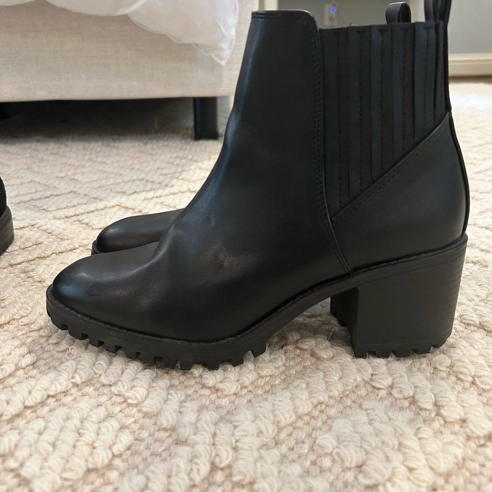 Zara Black Booties